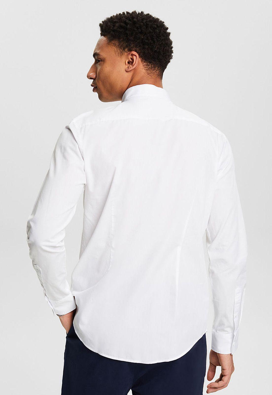 Camisa Con Cuello Mao Hombre Esprit 024EE2F303-1