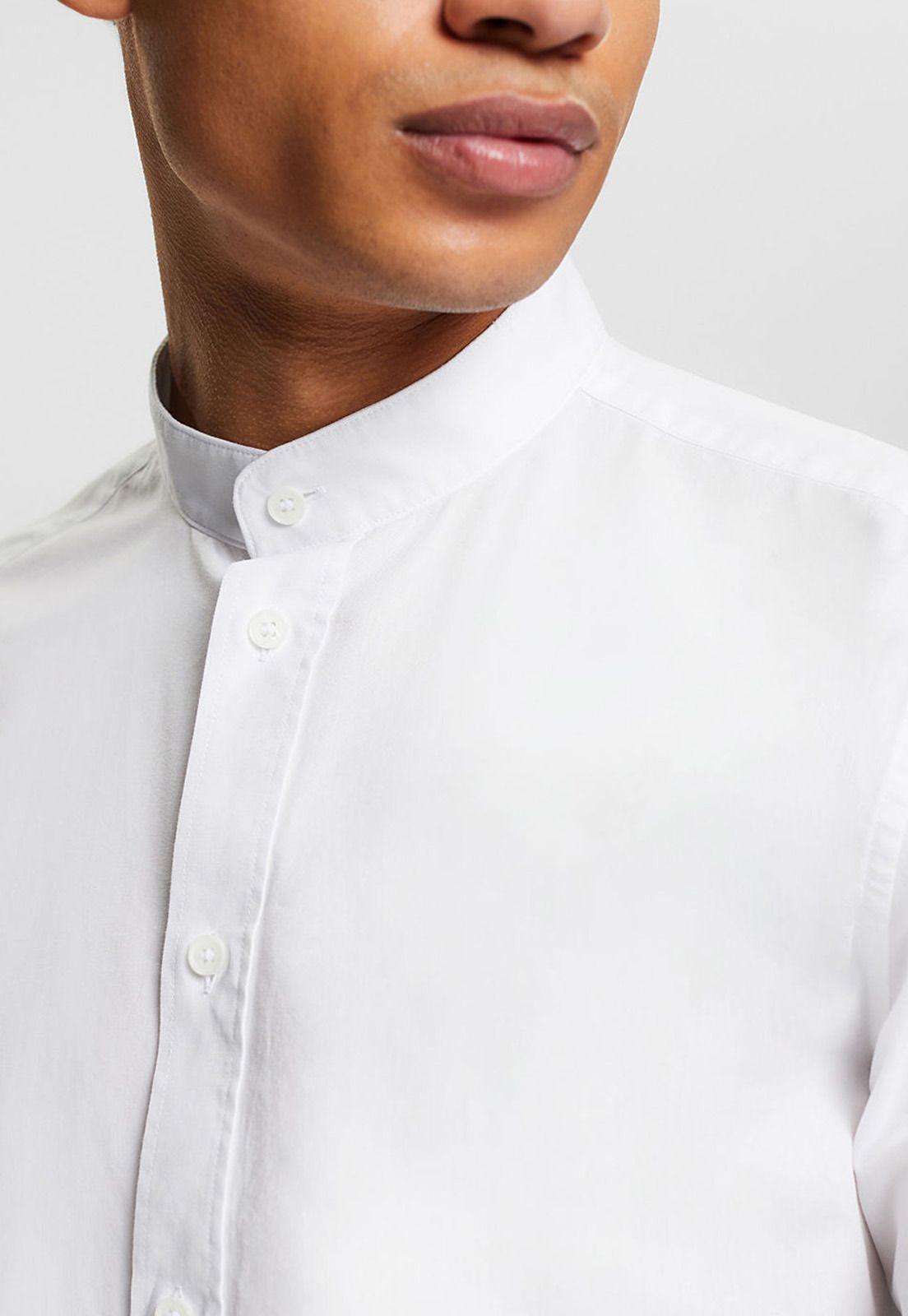 Camisa Con Cuello Mao Hombre Esprit 024EE2F303-2