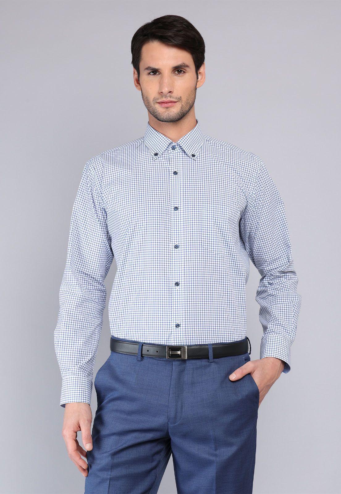 Camisa Formal A Cuadros Arrow ARM0412AZ-0