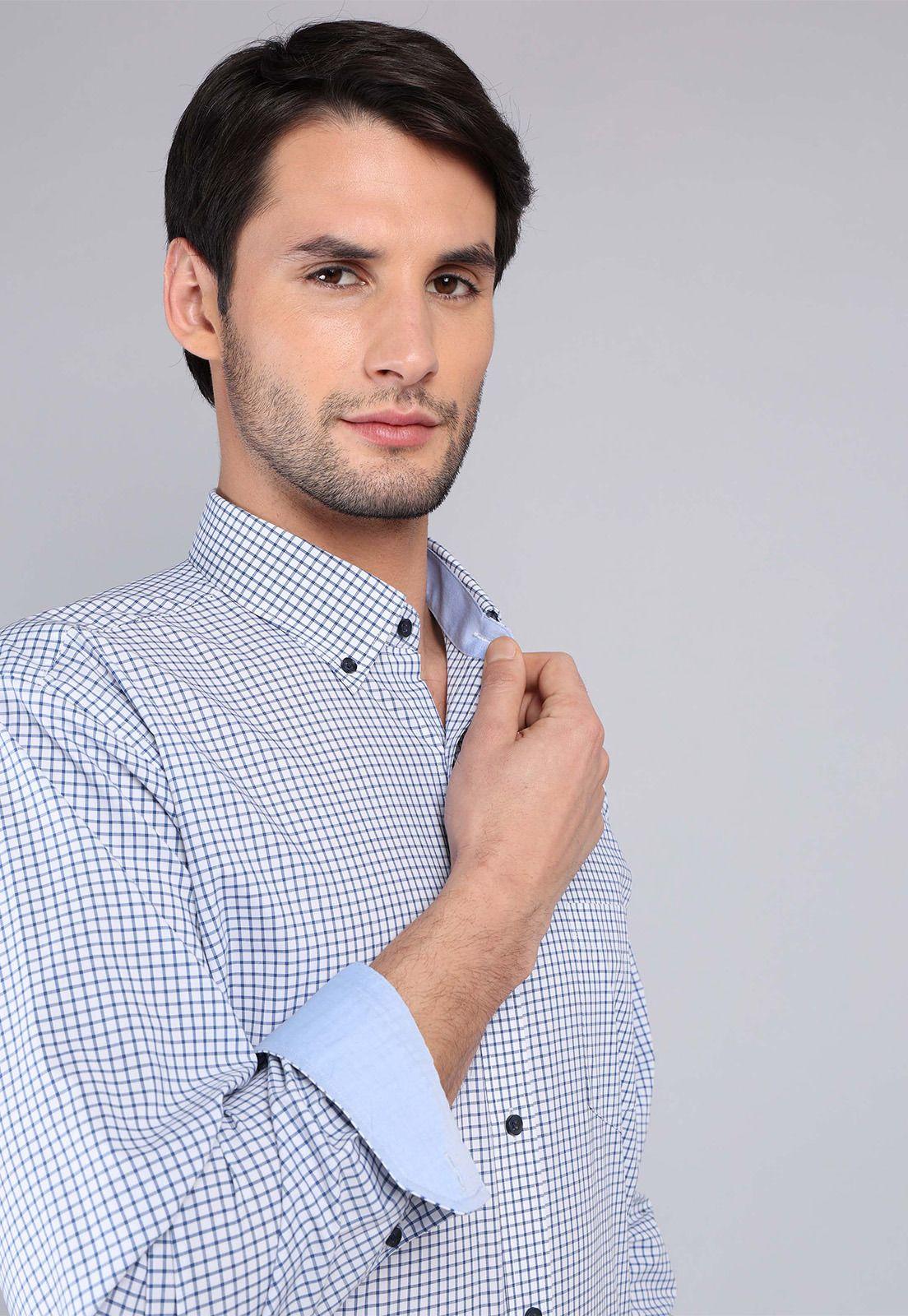 Camisa Formal A Cuadros Arrow ARM0412AZ-3