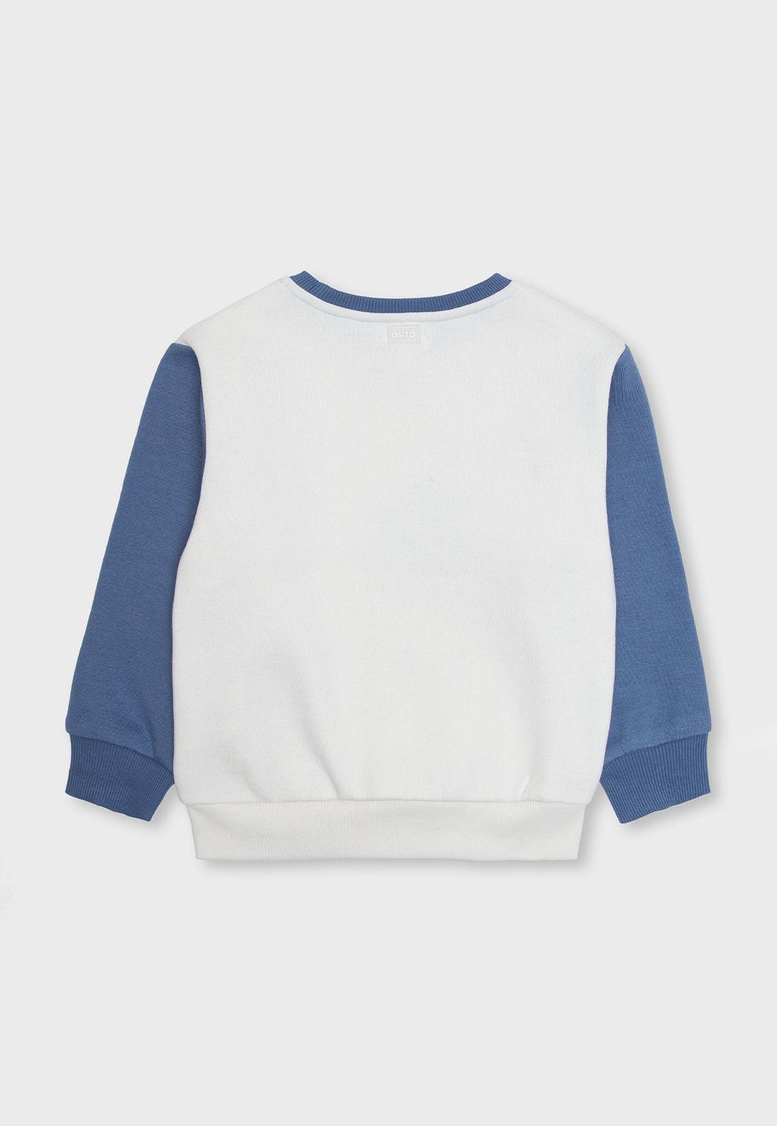 Poleron Niña Osito OPLAI14AZ-1