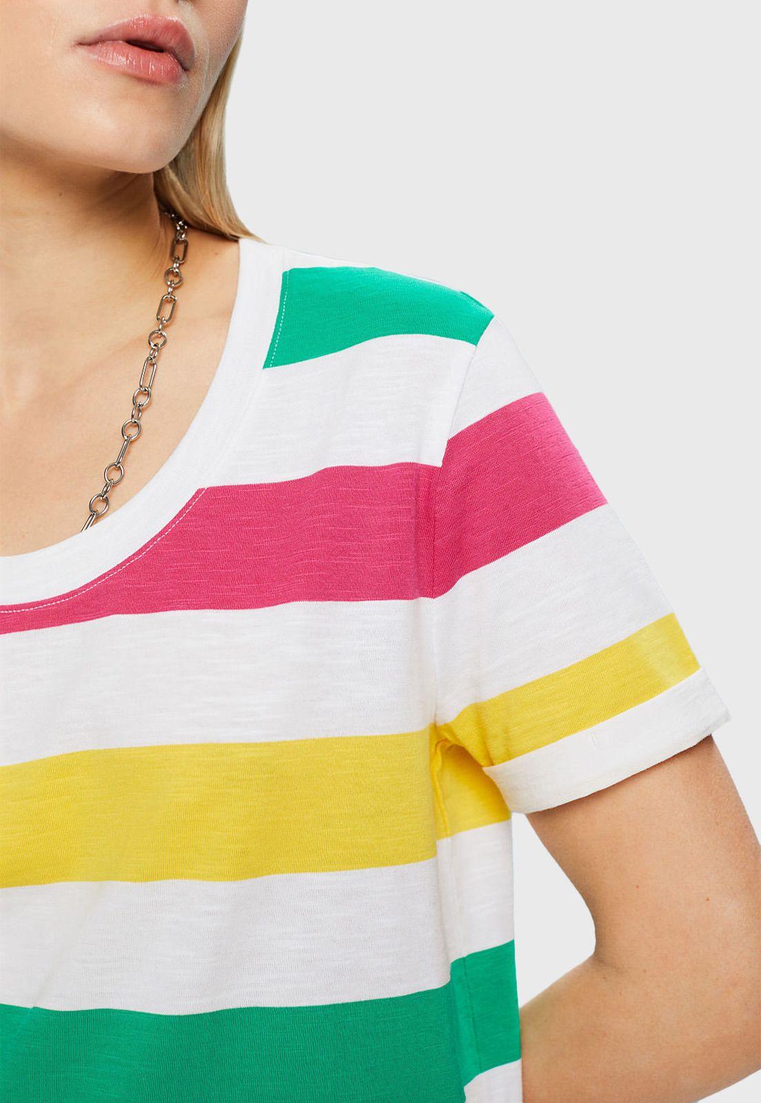 Polera Diseño Rayas Mujer Esprit 994EE1K309-6