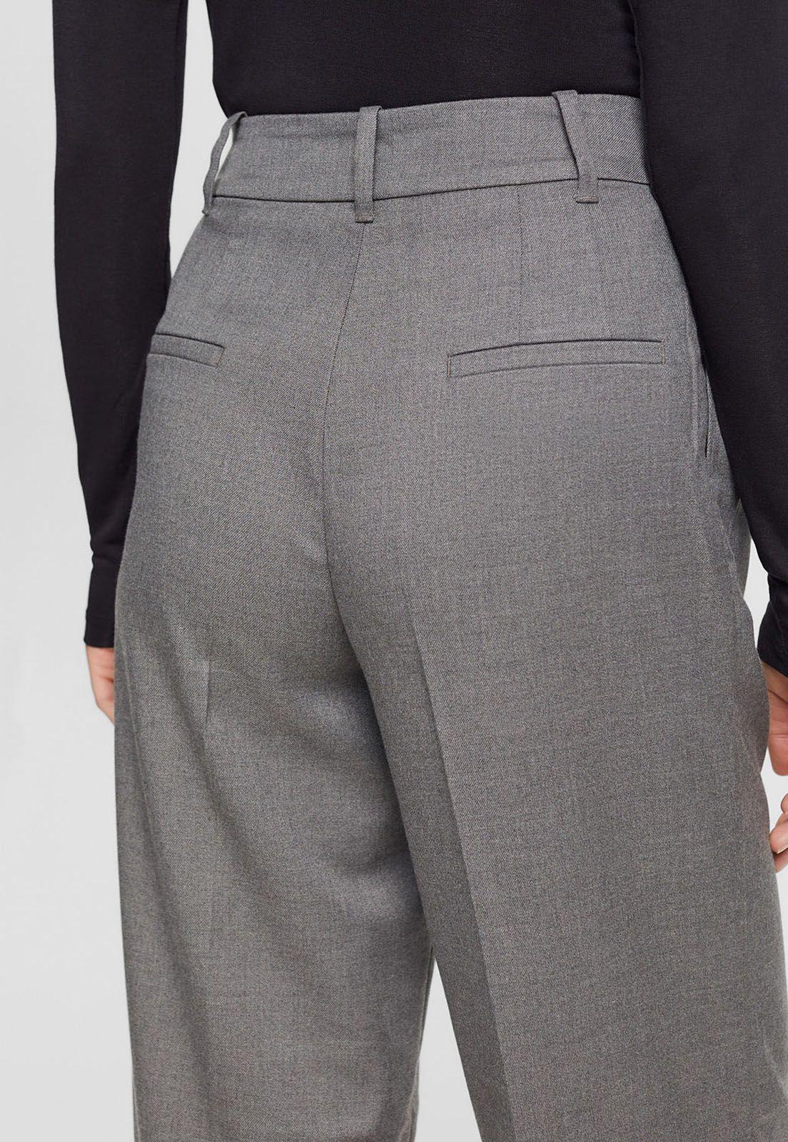Pantalón De Cintura Alta Mujer Esprit-2
