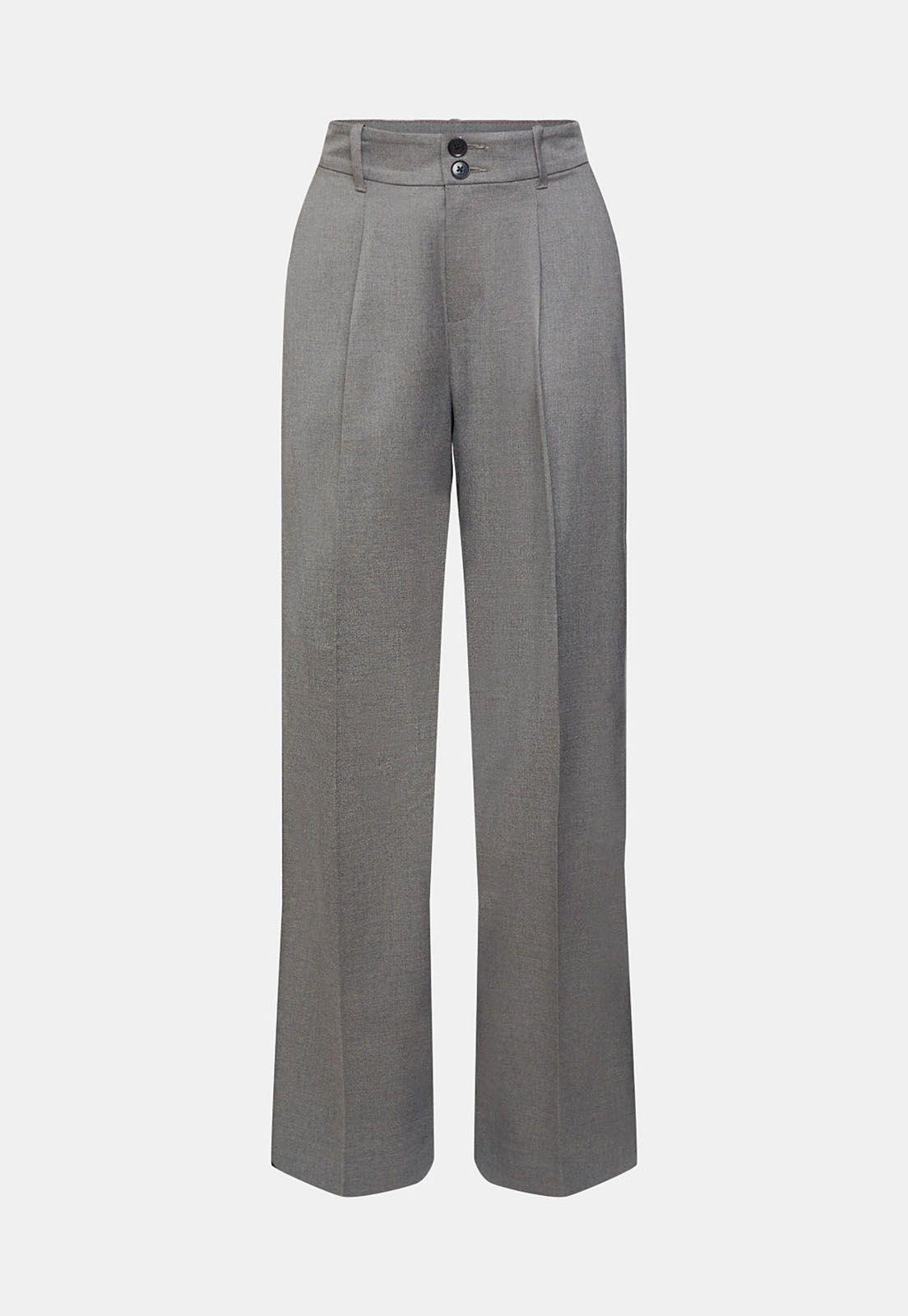 Pantalón De Cintura Alta Mujer Esprit-3