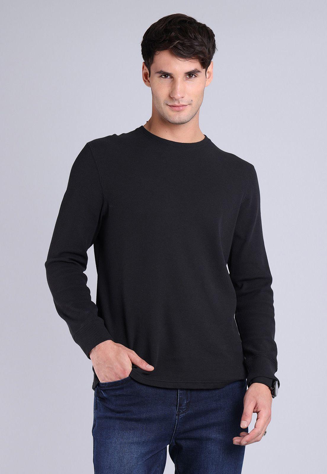 Polera Manga Larga Hombre Soviet AISHK06NE-4