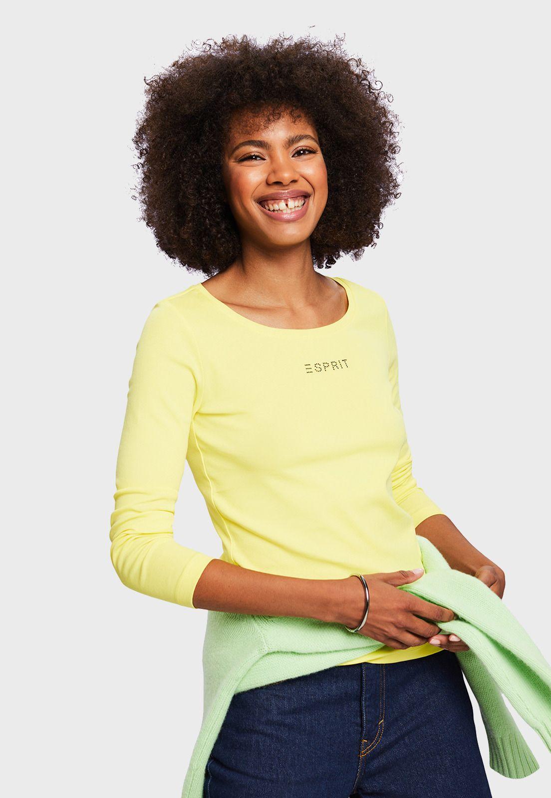 Polera De Manga Larga Mujer Esprit 103EE1K348-0