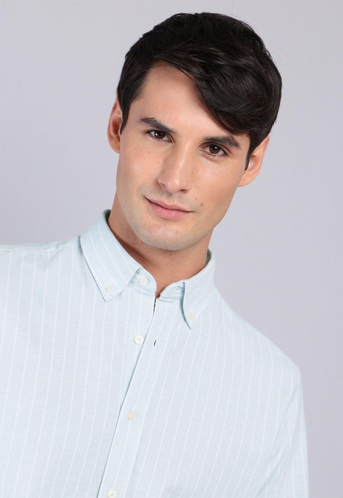 Camisa Oxford Spandex Arrow CM32003VE-2