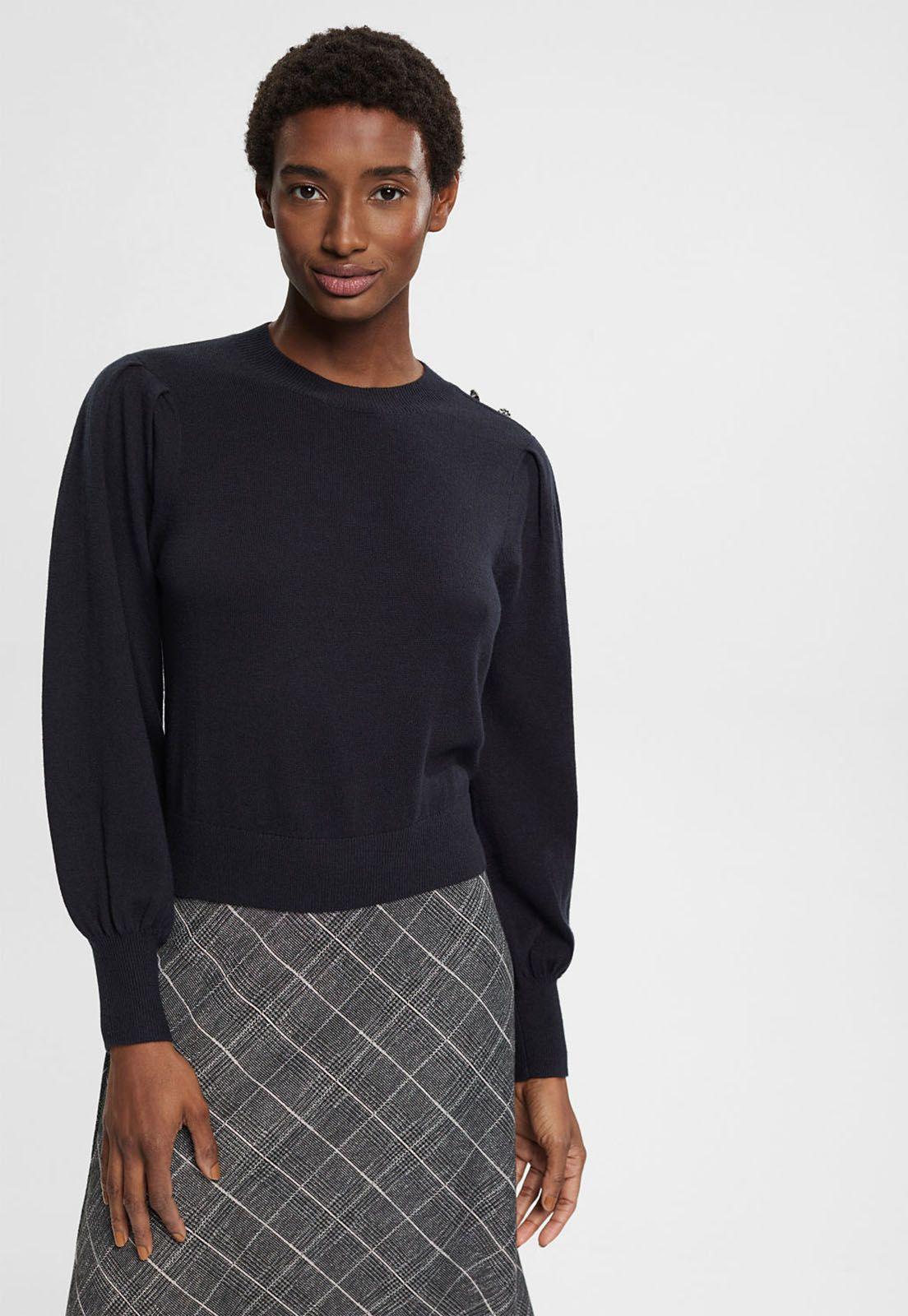 Sweater De Punto Fino Mujer Esprit-0