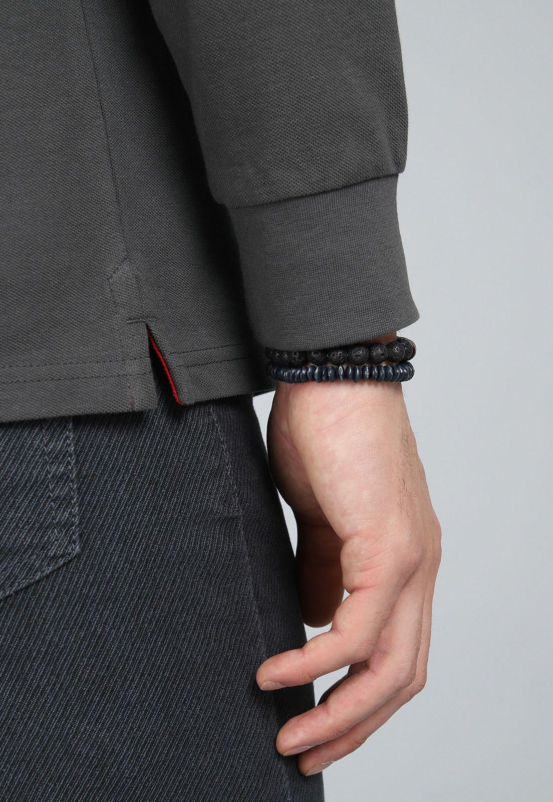 Polera Piqué Manga Larga Arrow-4