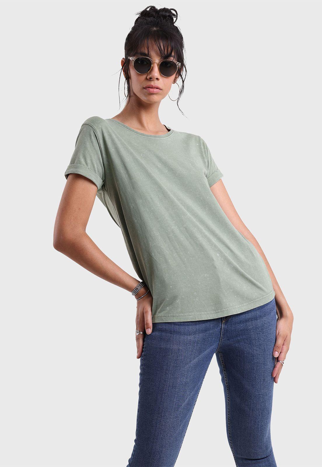 Polera Manga Corta Mujer Soviet-2