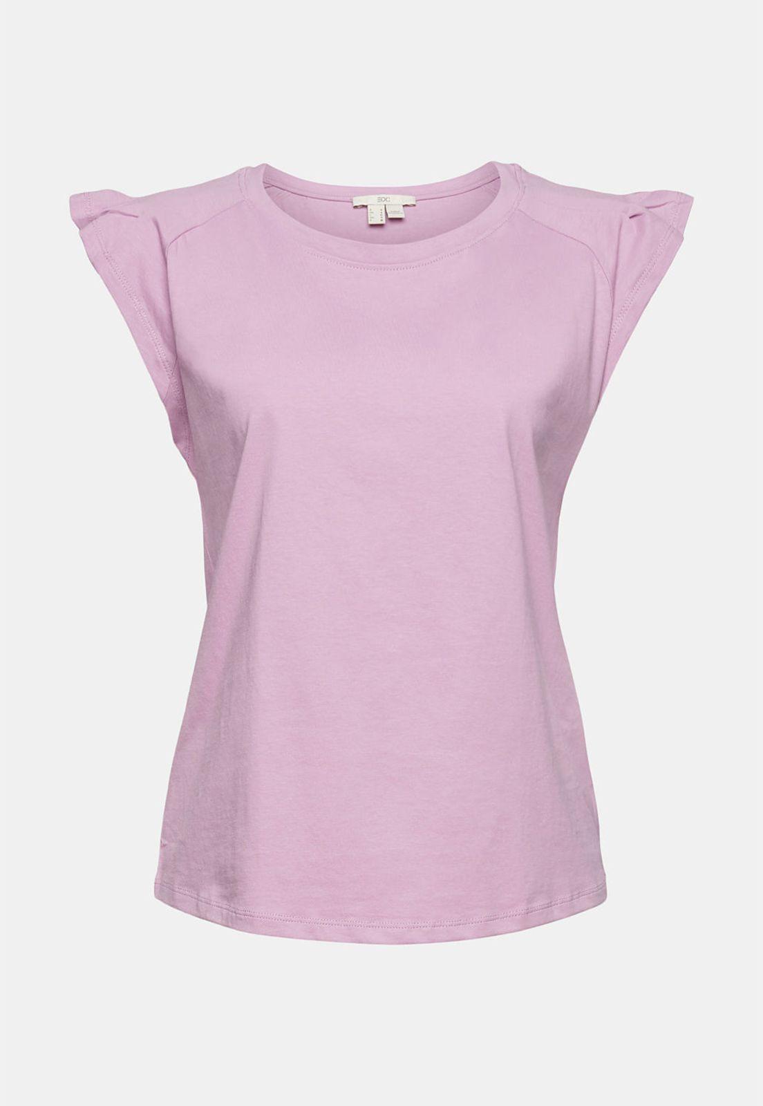 Polera Con Costuras Decorativas Esprit-3