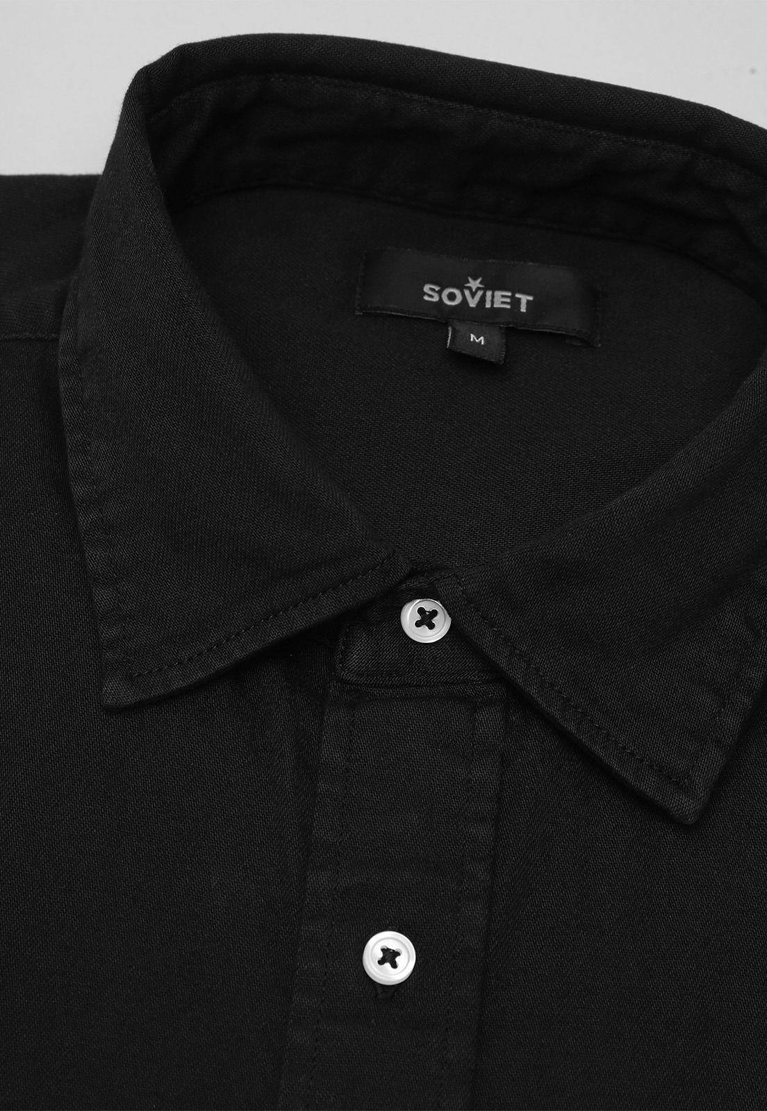 Camisa Manga Larga Stone Wash Soviet BISHF42NE-4