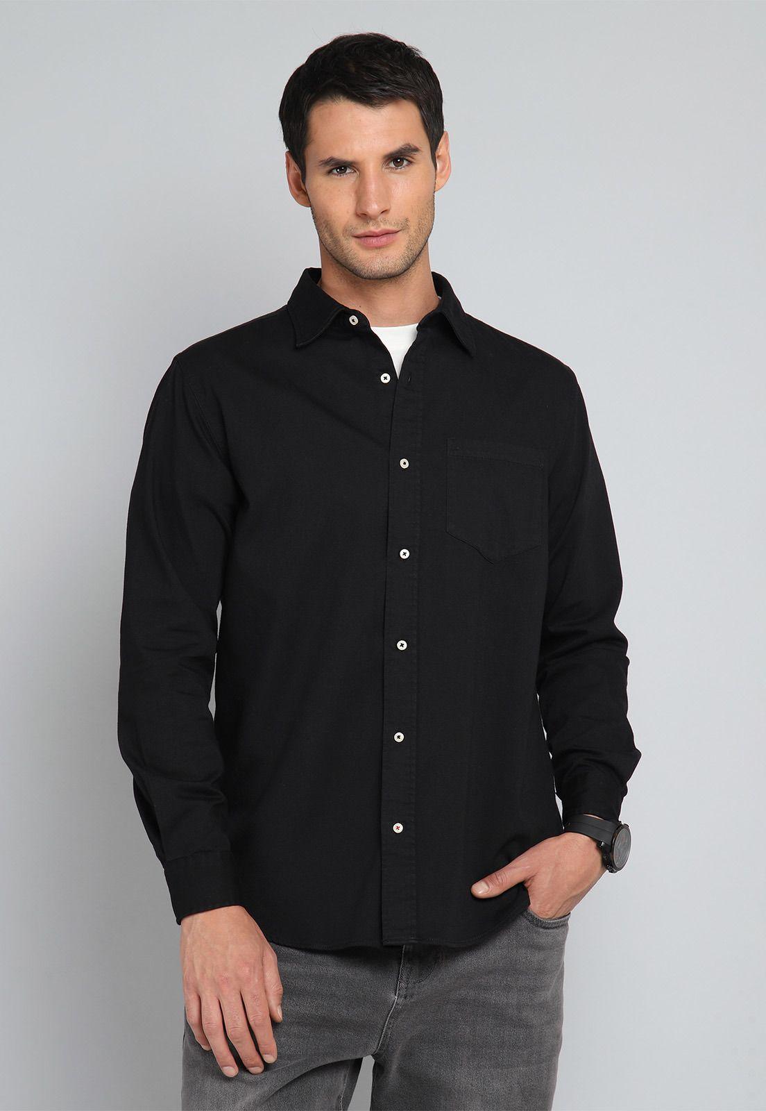 Camisa Manga Larga Stone Wash Soviet BISHF42NE-6