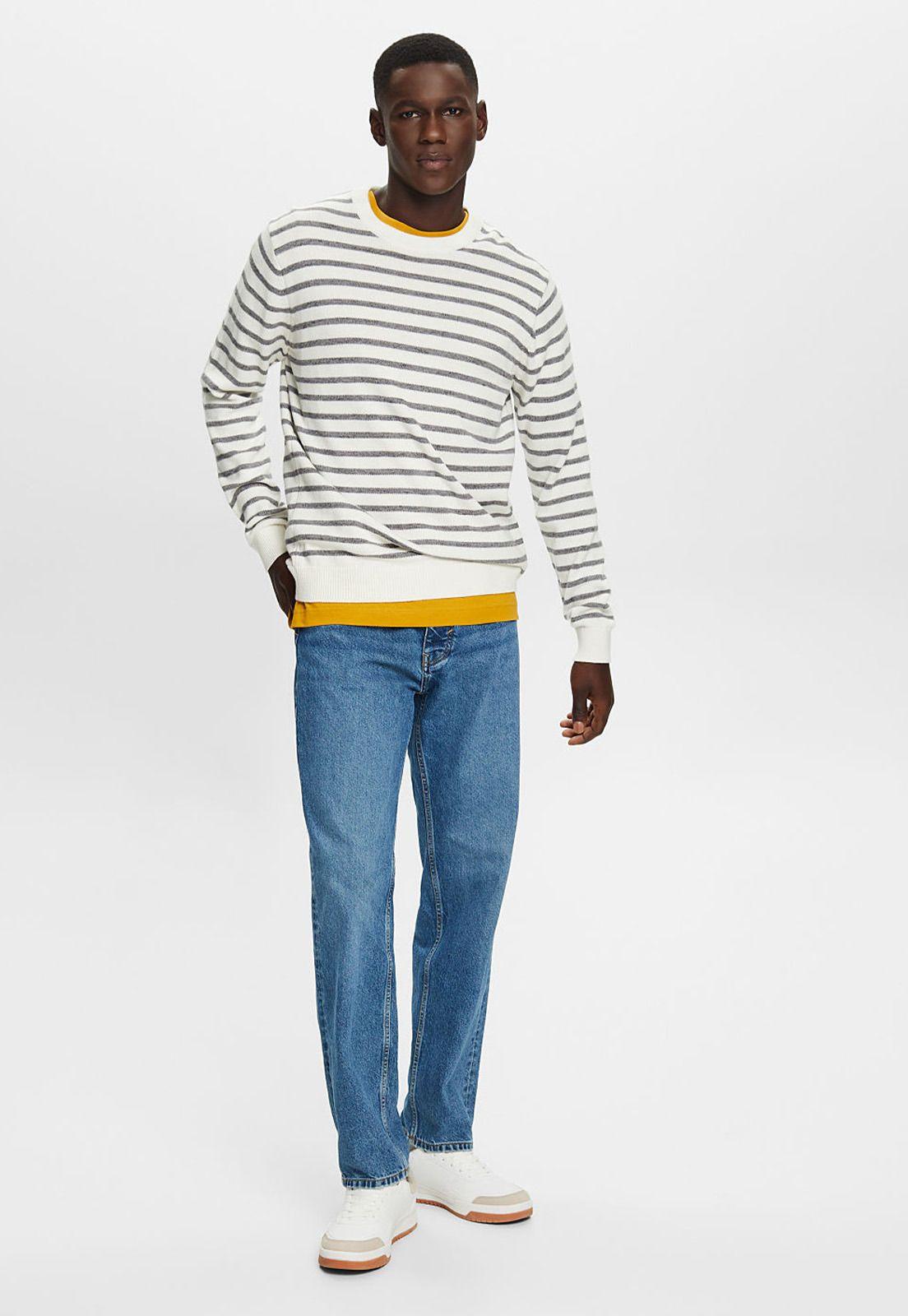 Jeans tiro medio corte recto estilo retro Hombre Esprit-3