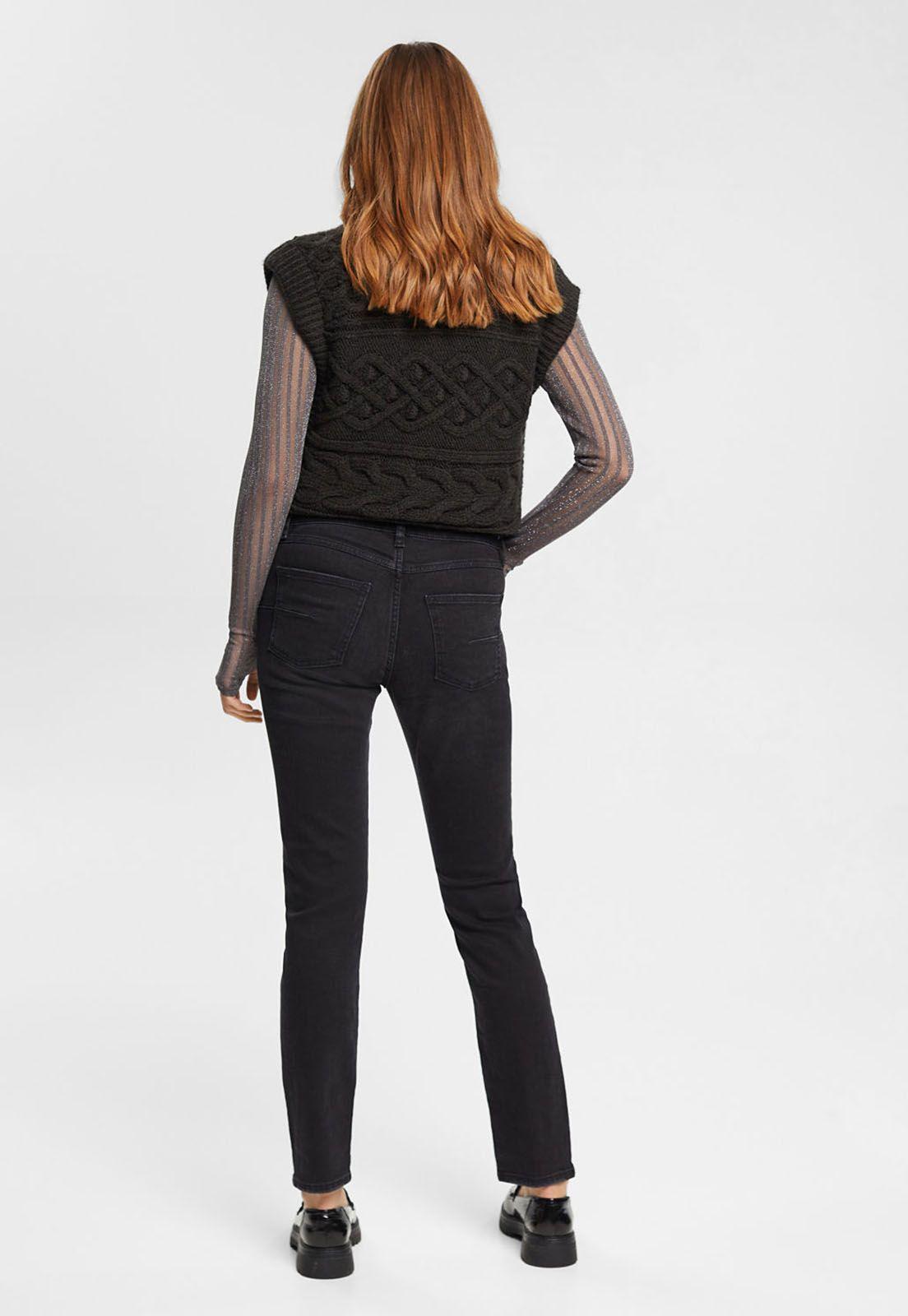 Jeans Con Pierna Recta Mujer Esprit-1