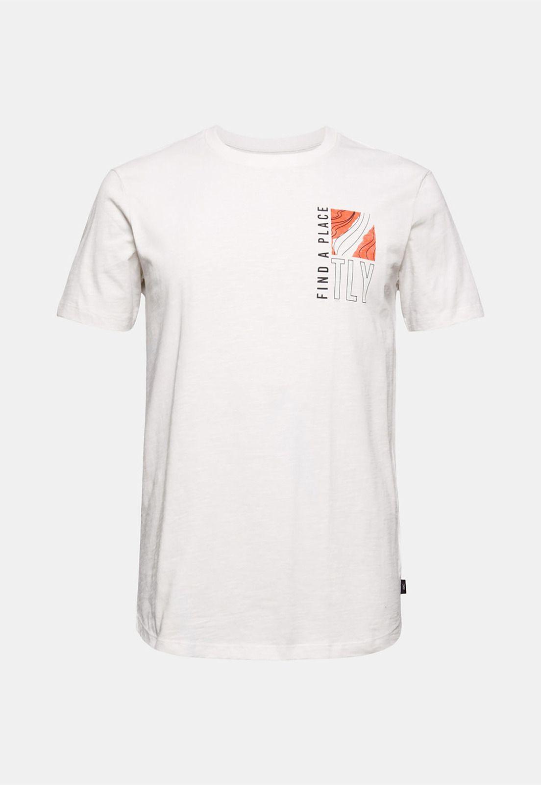 Polera Hombre Manga Corta Con Estampado Esprit-3