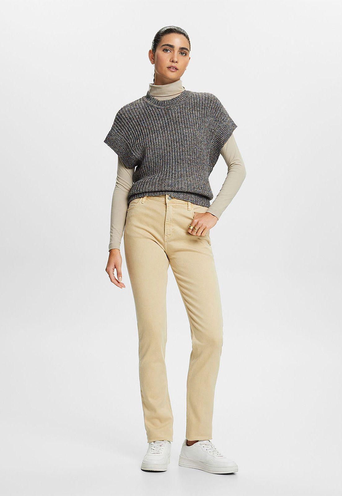 Pantalón De Sarga Mujer Esprit-3