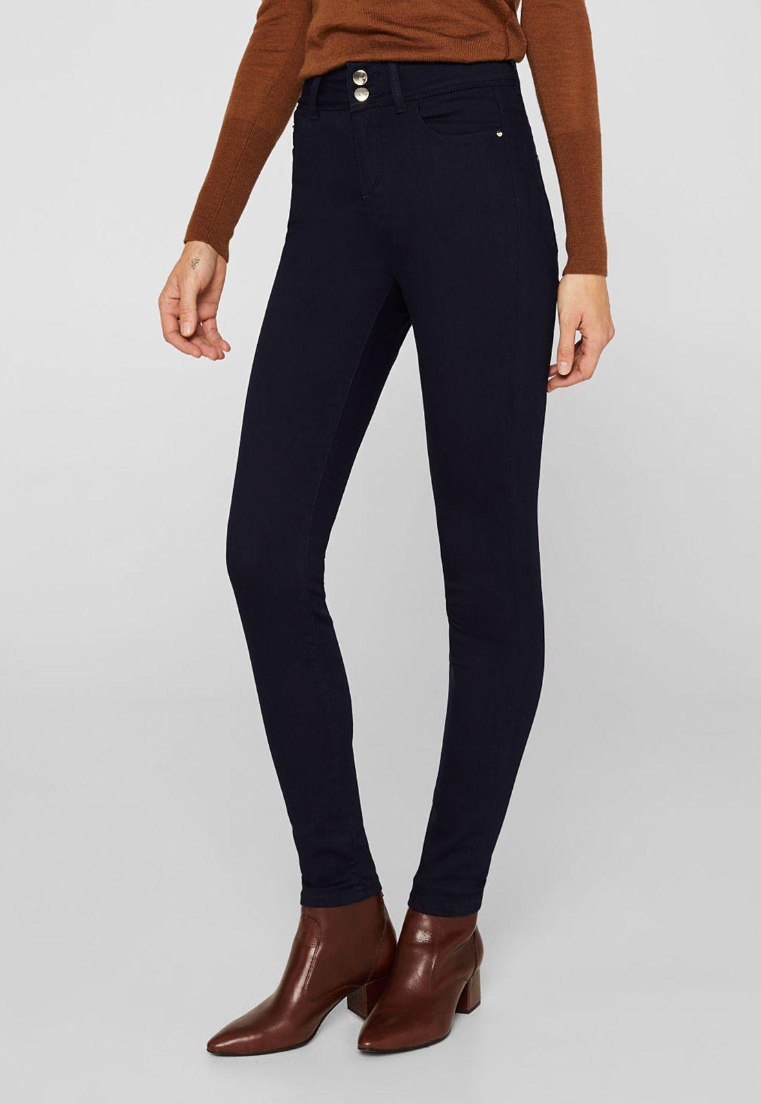 Jeans Mujer Skinny High Rise  Esprit-0