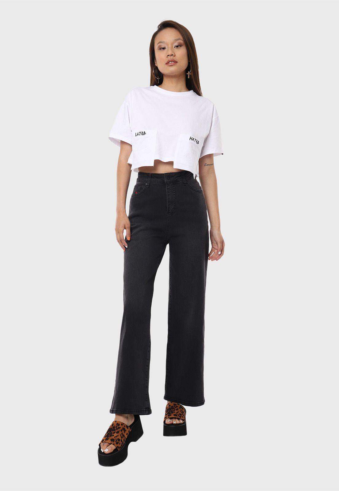 Jeans Mujer Wide Leg Soviet SVJE302NE-4