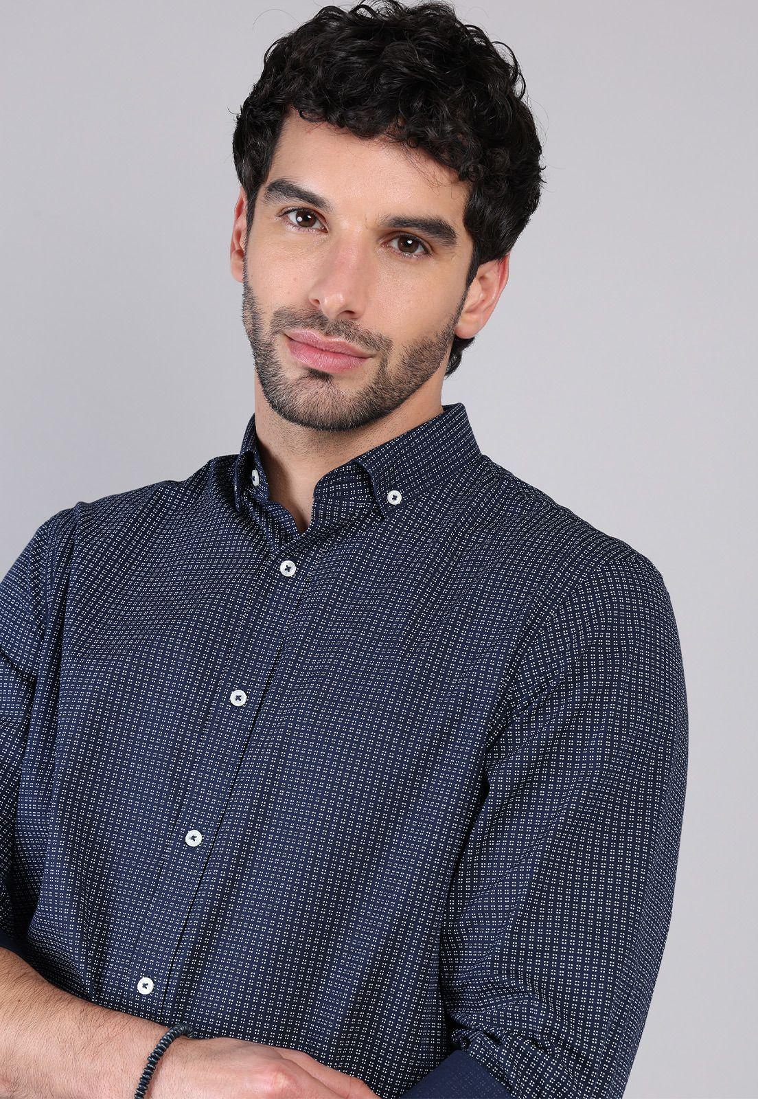 Camisa Print Manga Larga Piero Butti-2