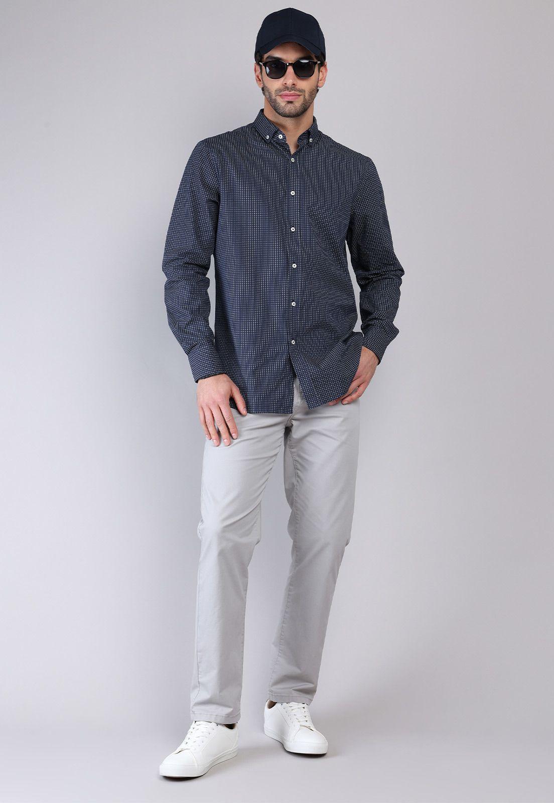 Camisa Print Manga Larga Piero Butti-3