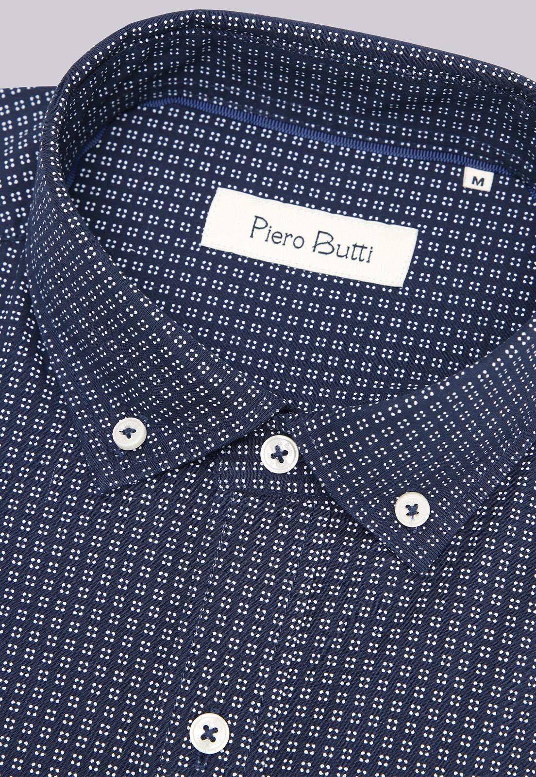 Camisa Print Manga Larga Piero Butti-4