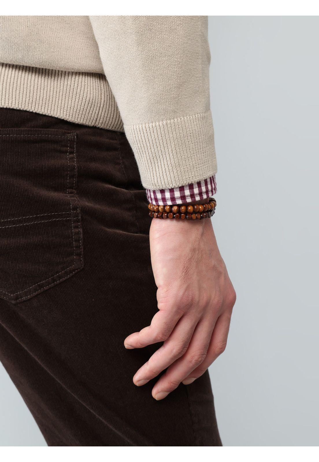 Sweater Cuello Redondo Regular Fit Beige Arrow SW33002BE-4