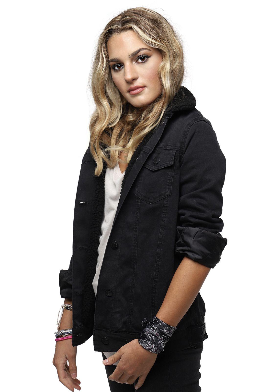 Chaqueta Denim Negro Soviet-1
