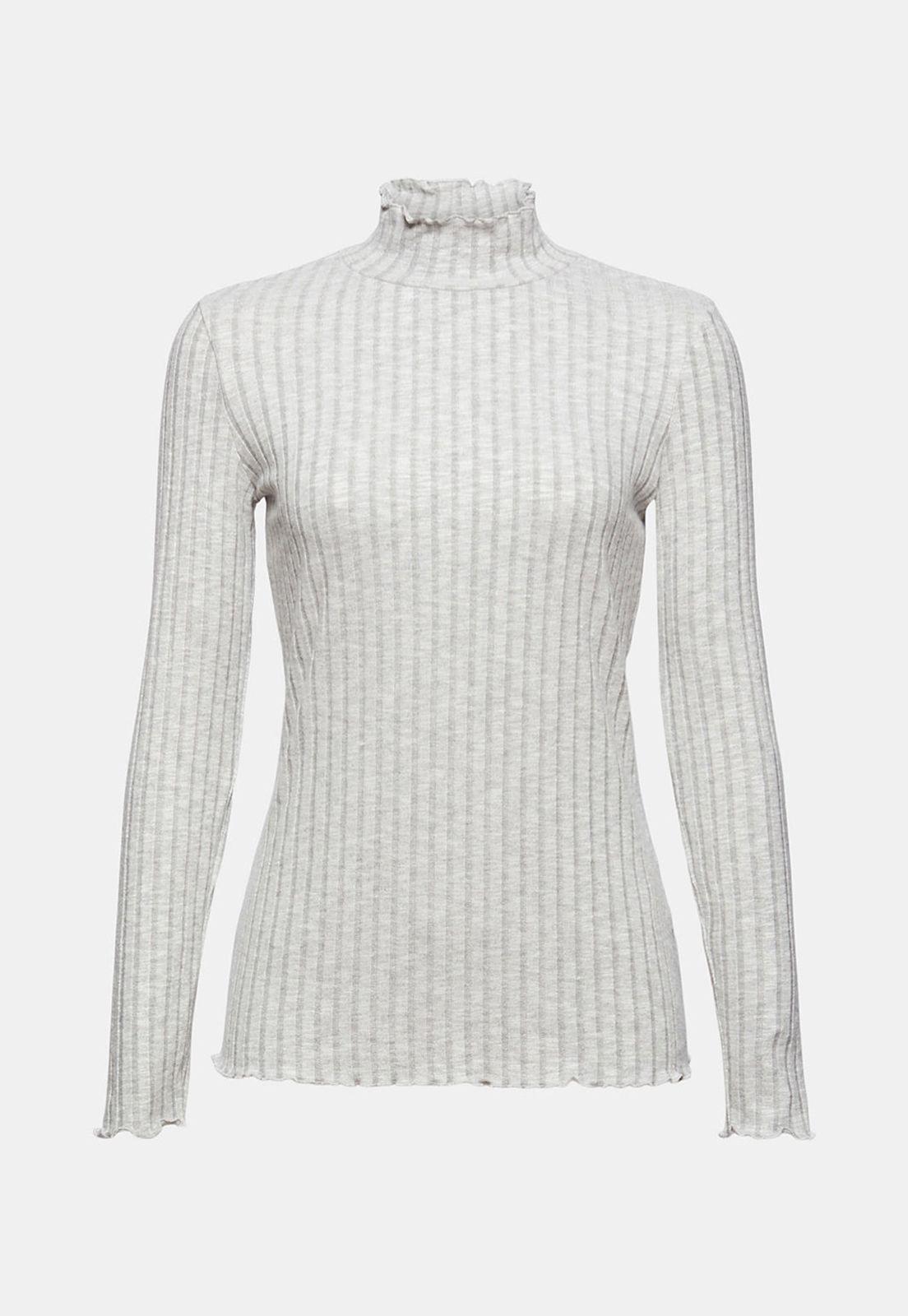 Polera Mujer Manga Larga Lisa Esprit-3