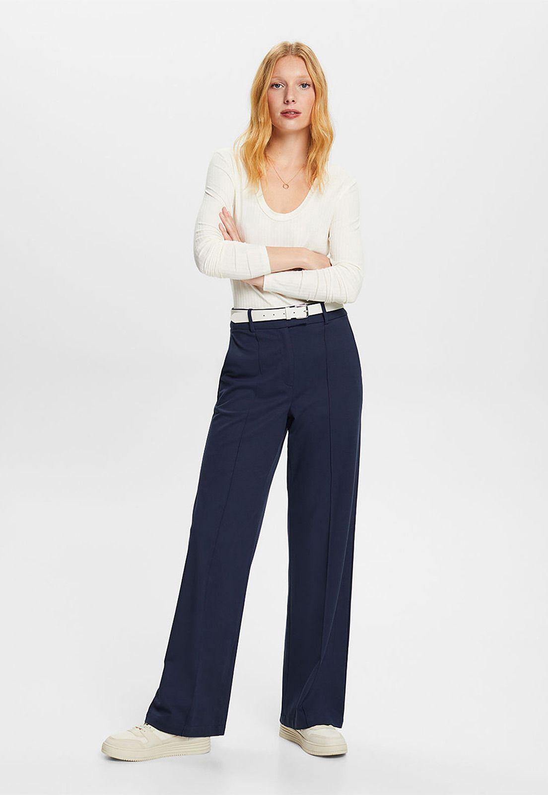 Polera De Punto Elástico Mujer Esprit 093EO1K302-3