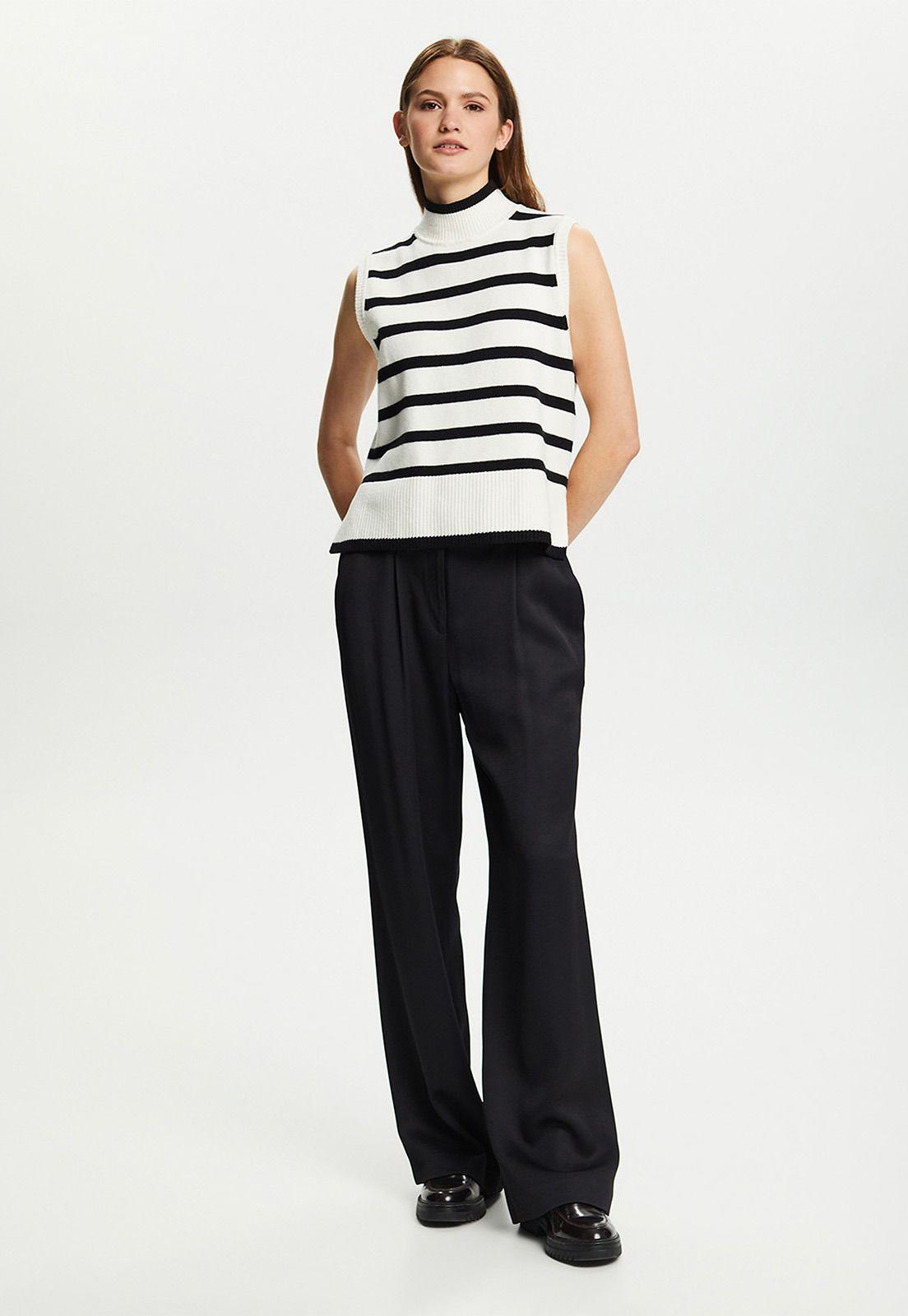 Sweater Con Cuello Alto Mujer Esprit 103EE1I307-2