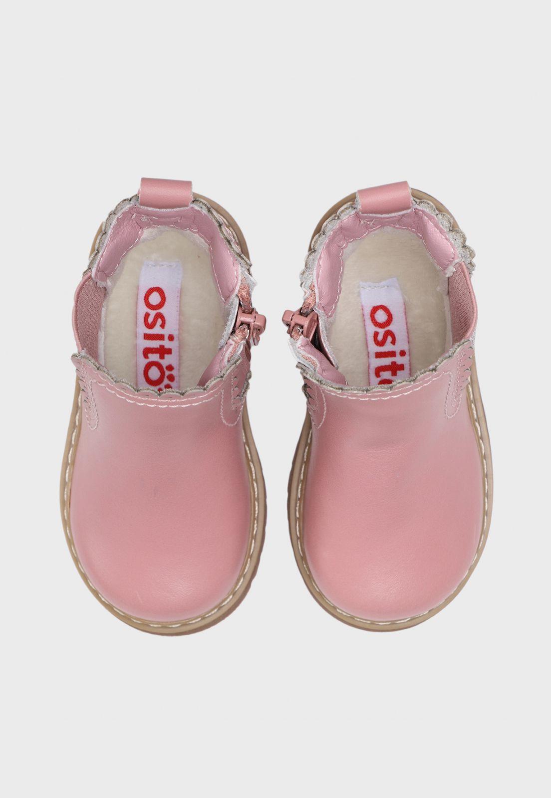 Bota Tipo Chelsea Niña Osito-5