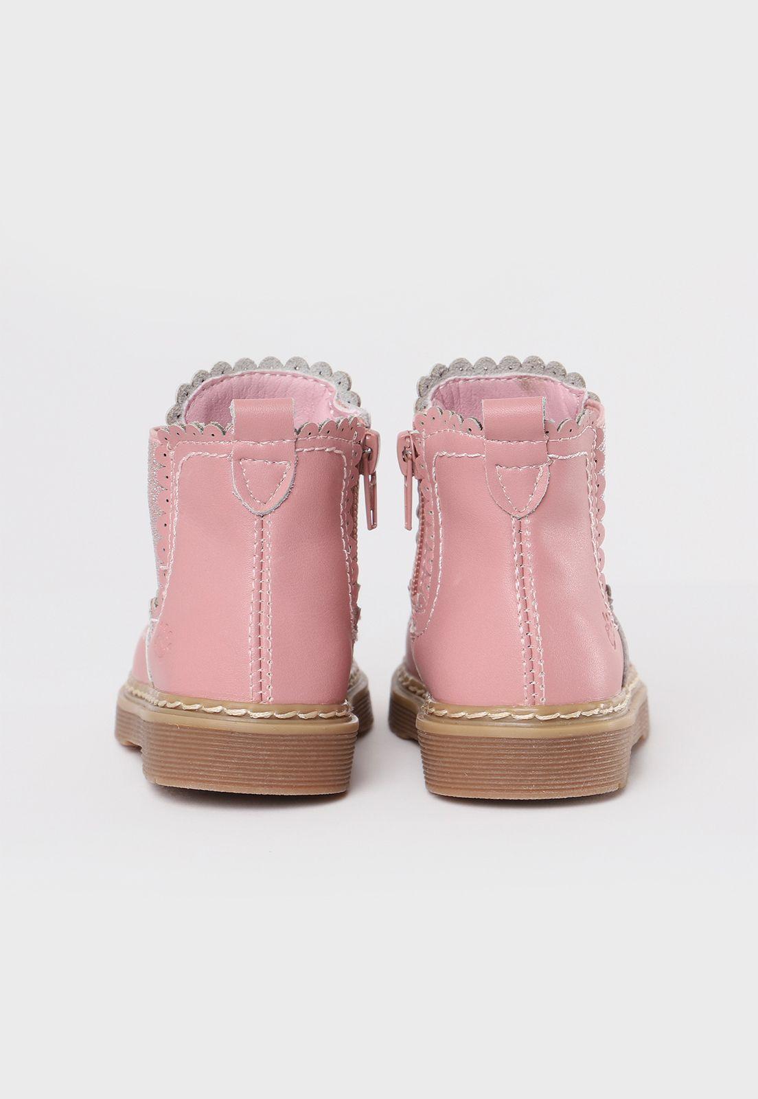 Bota Tipo Chelsea Niña Osito-4