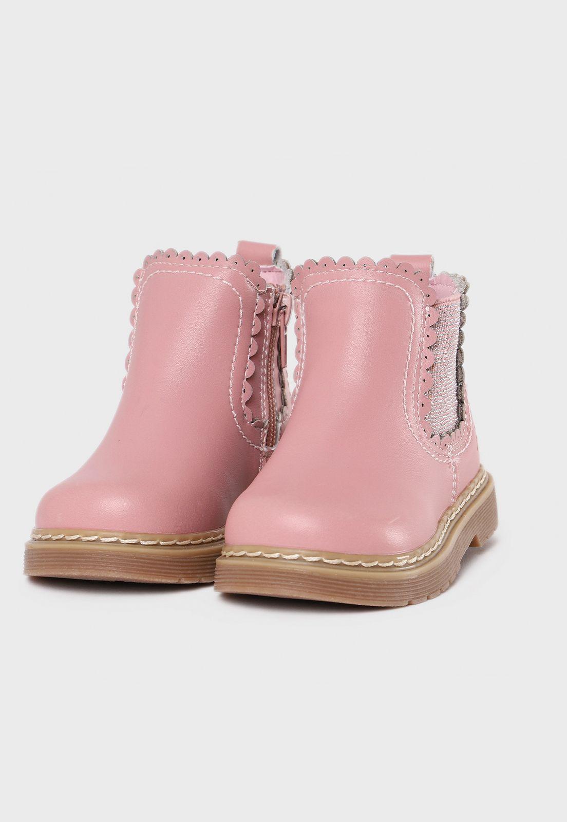 Bota Tipo Chelsea Niña Osito-2