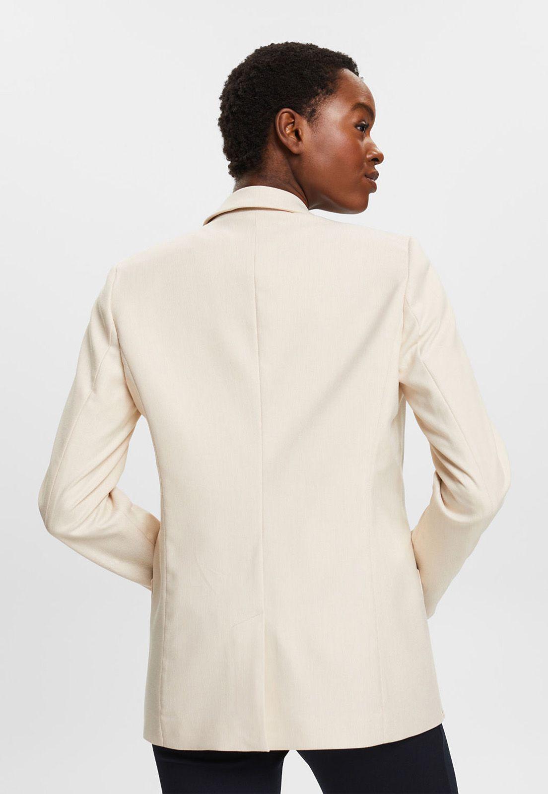 Blazer Con Bolsillos Aplicados Mujer Esprit-1