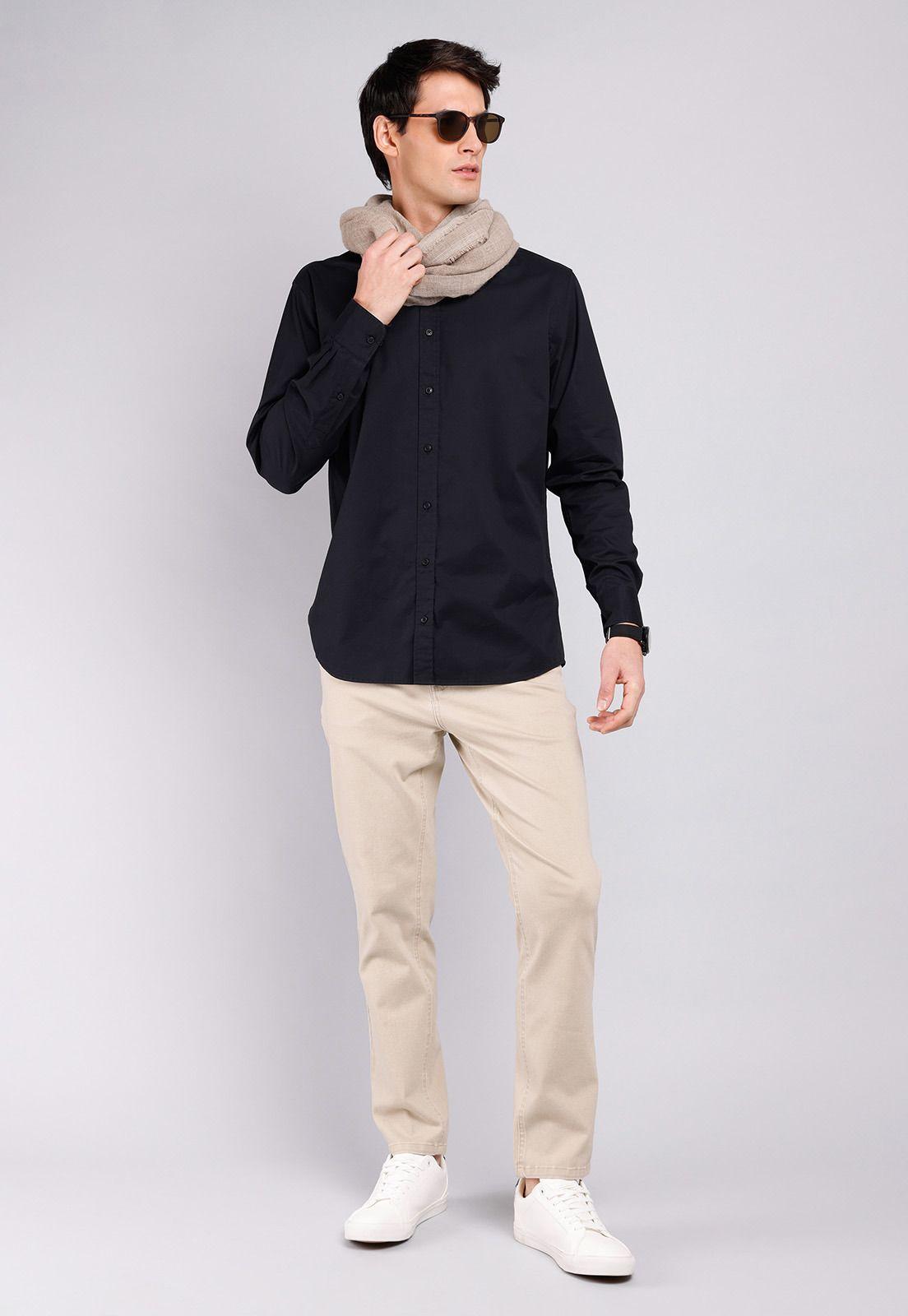 Camisa Casual Lisa Arrow CM2000TNE-4