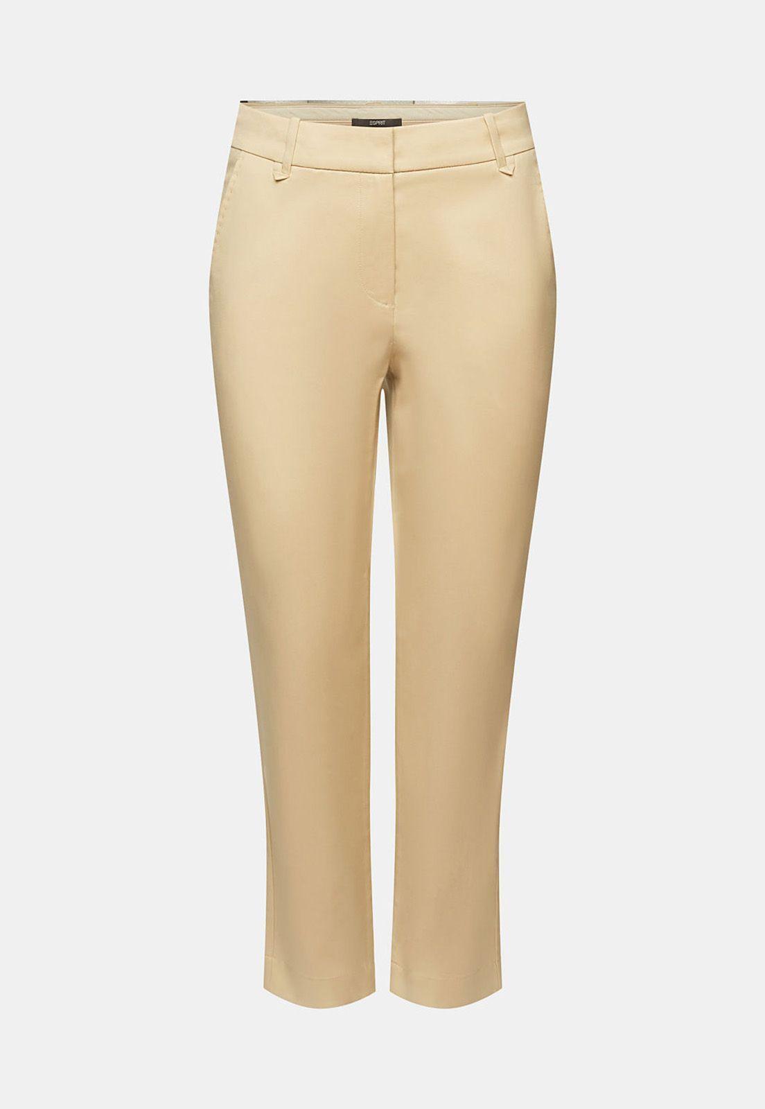 Pantalones De Corte Ceñido Mujer Esprit Azul marino-3