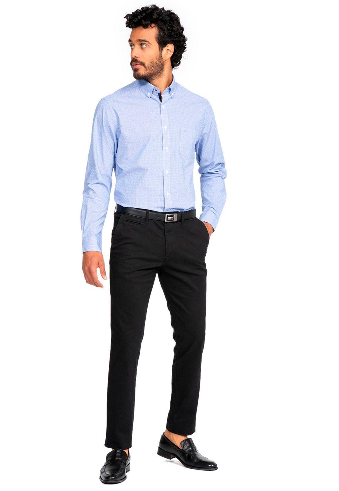 Camisa Sport Azul-4