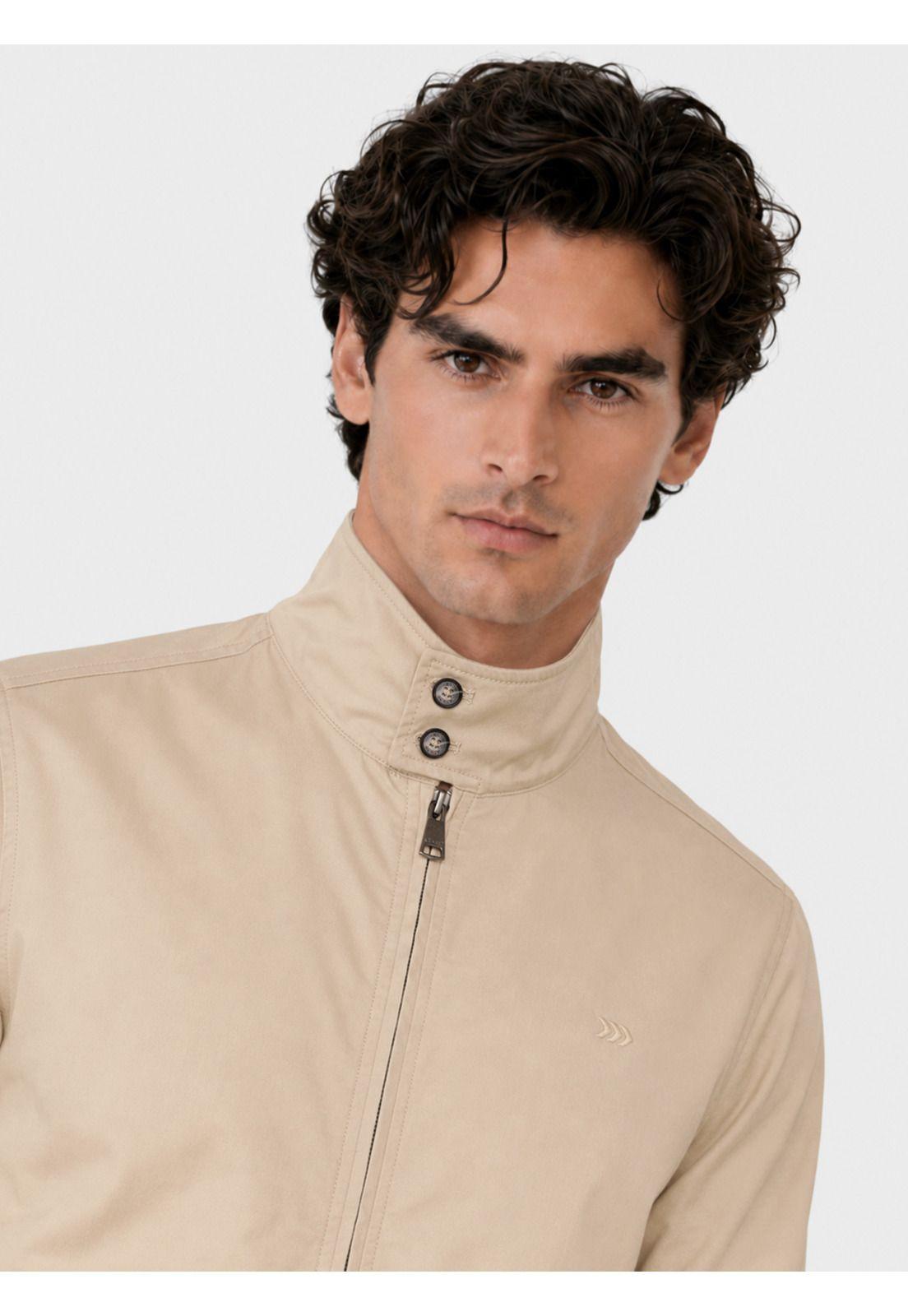 Chaqueta Lisa Regular Fit Beige Arrow CA34010BE-2