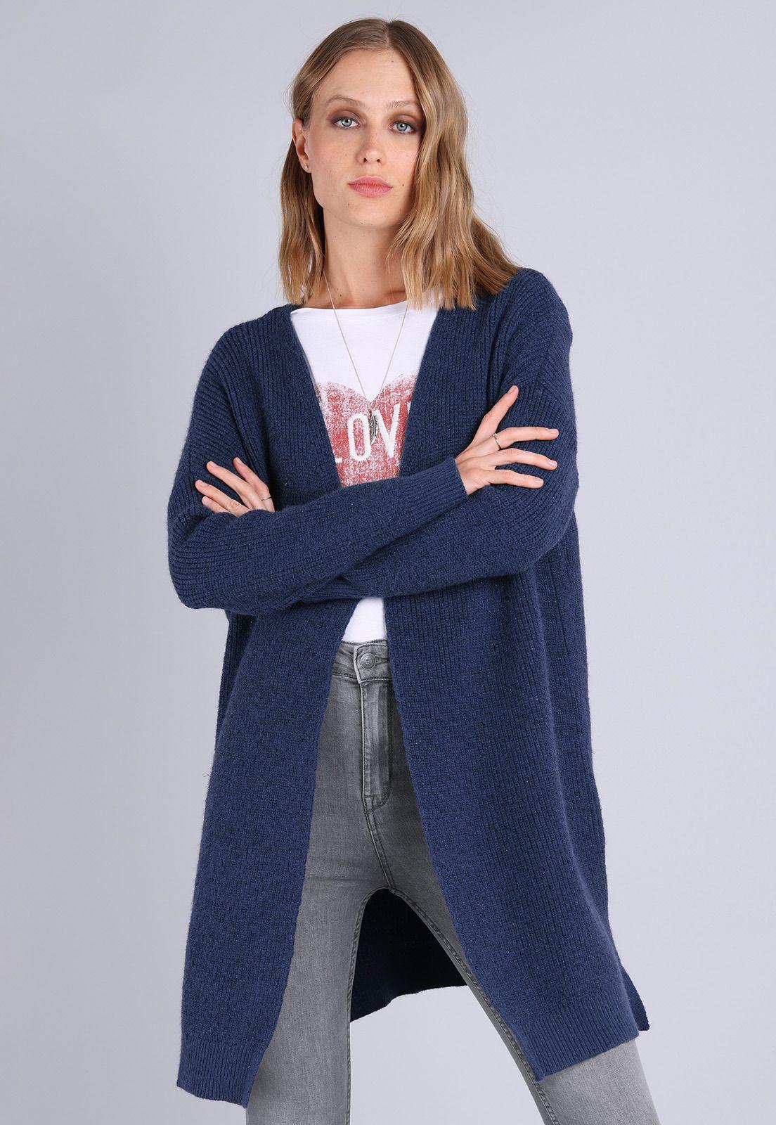 Cardigan Largo Mujer Soviet AISMI04AZ-0