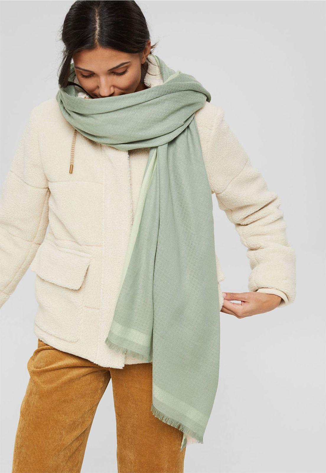 Pañuelo Mujer Estampado Esprit Azul eléctrico-0