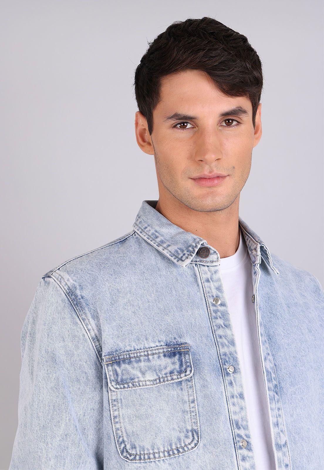 Camisa Oversize ML Hombre Soviet SCMH677CE-2