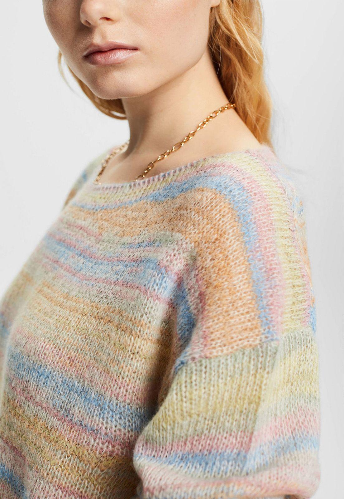 Sweater De Punto Con Alpaca Mujer Esprit-2