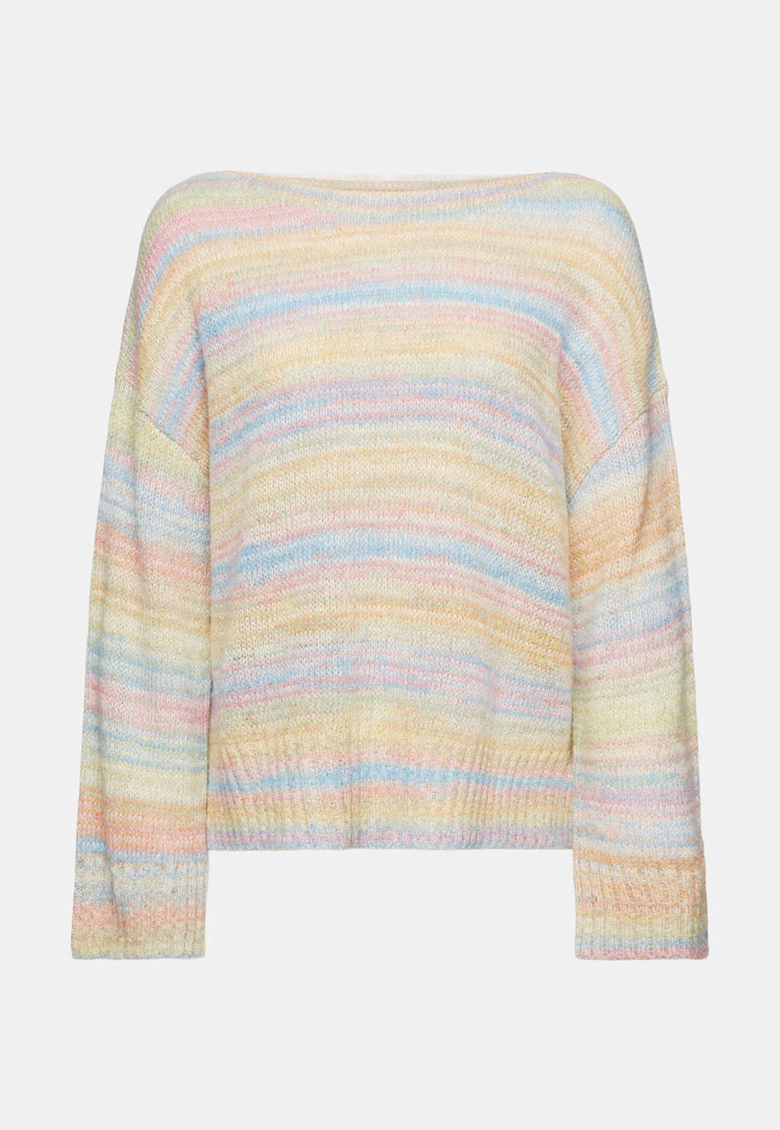Sweater De Punto Con Alpaca Mujer Esprit-3