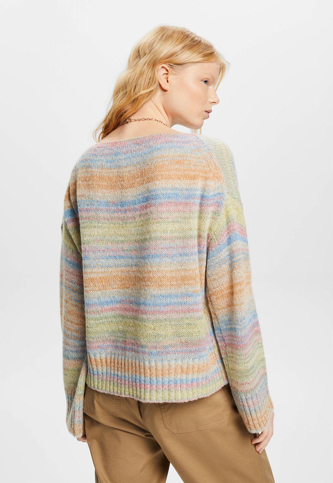 Sweater De Punto Con Alpaca Mujer Esprit-1