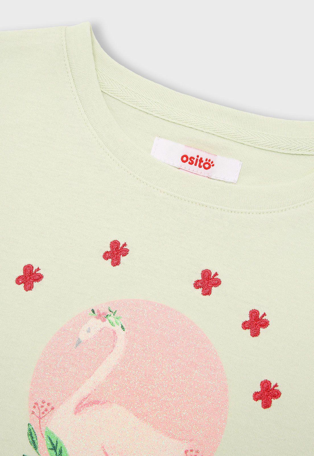 Polera Niña Osito OPOAV43VE-2
