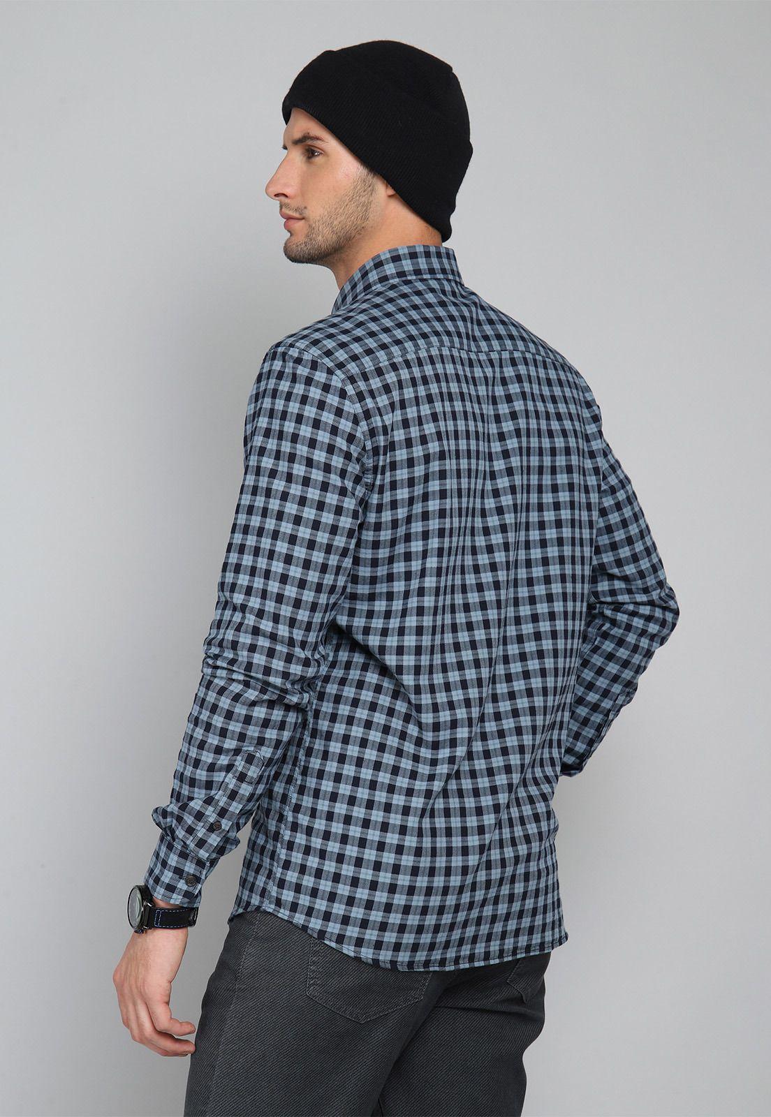 Camisa Cuadros Manga Larga Arrow CM31043DE-1