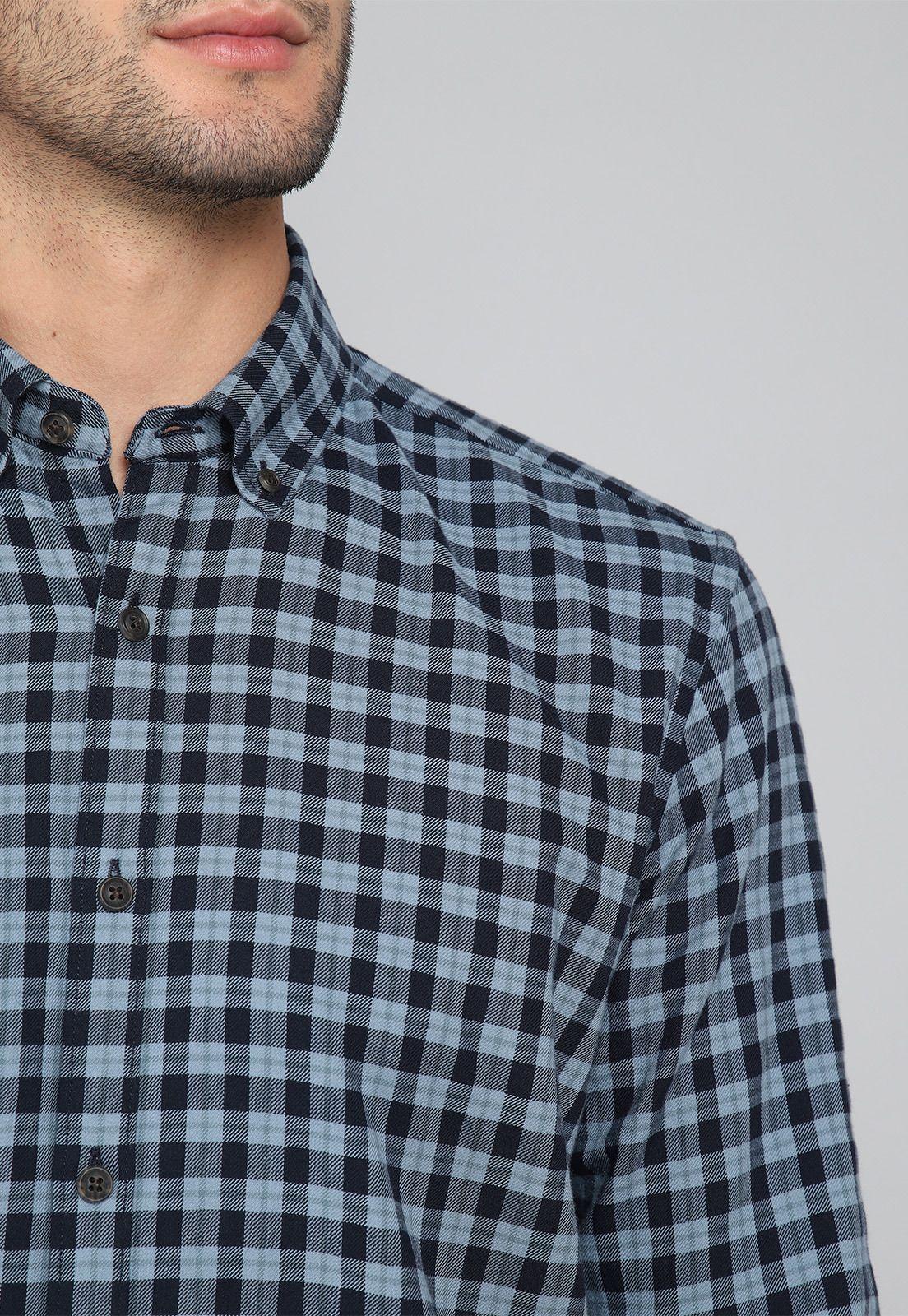 Camisa Cuadros Manga Larga Arrow CM31043DE-2