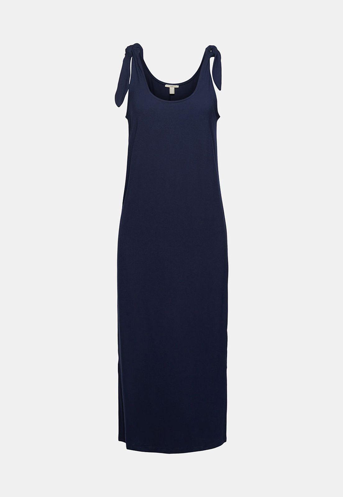 Vestido Midi Liso Esprit-3