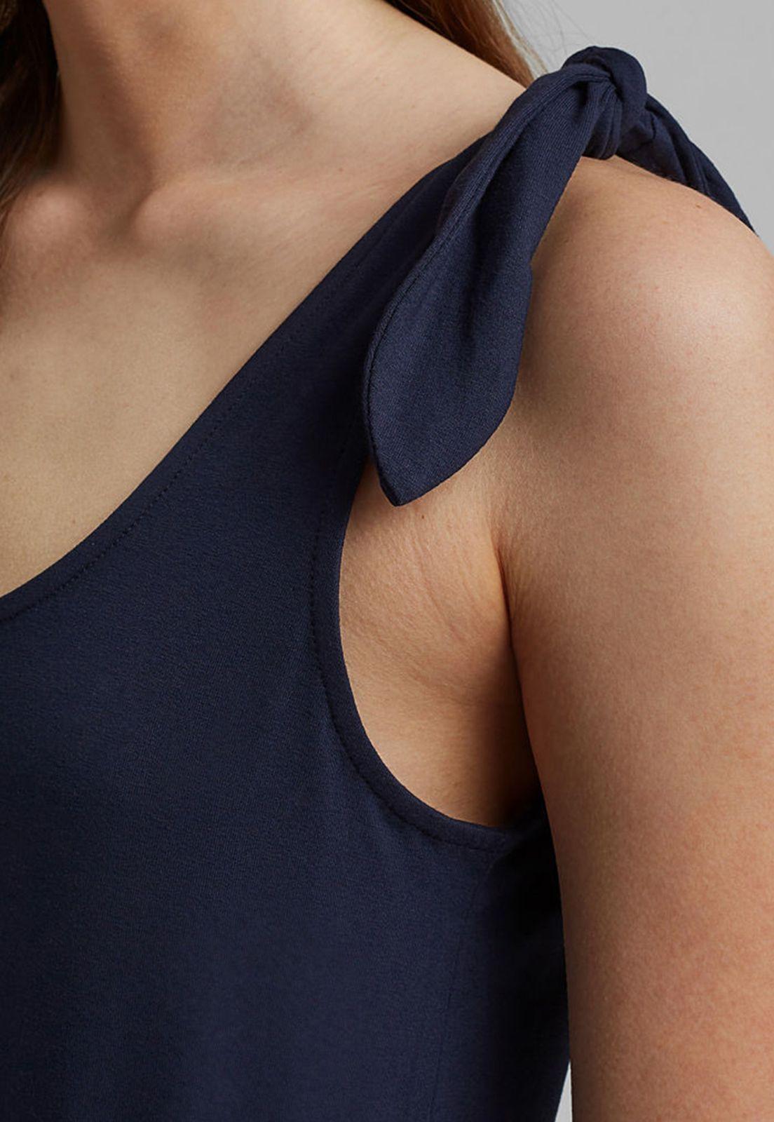 Vestido Midi Liso Esprit-2